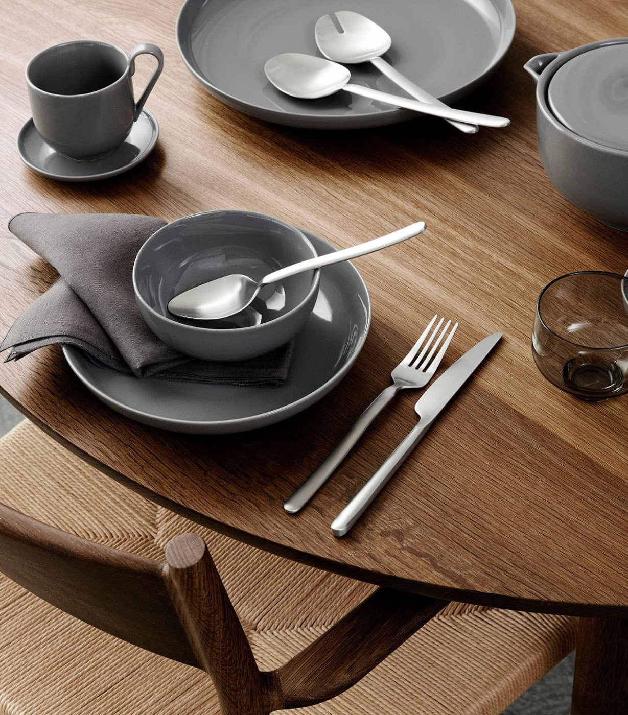 Stella Salad Servers, Matte