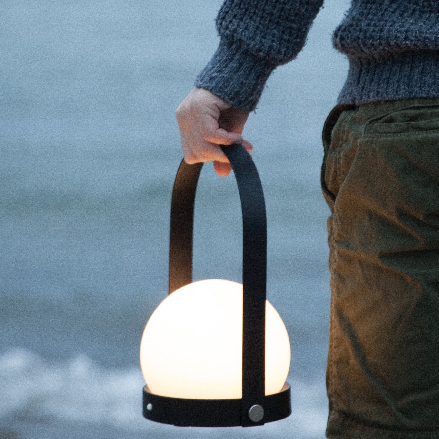 Carrie LED Lamp, Olive Lamp-Lighting-Audo-vancouver special
