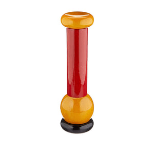 Twergi Tall Wood Pepper Mill, Red