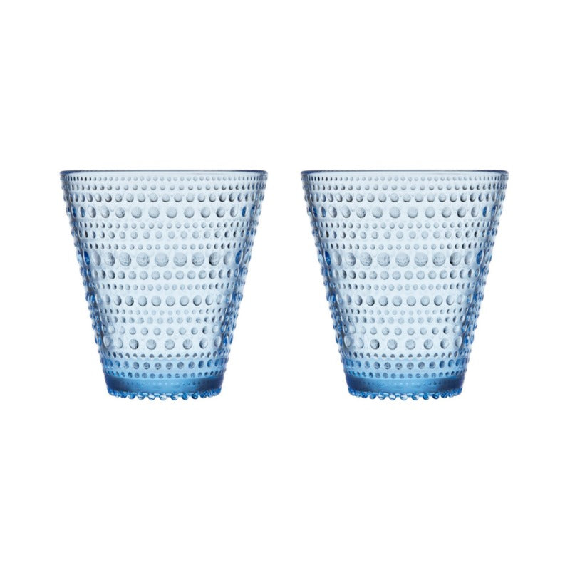 Kastehelmi Tumbler, 10 oz, Aqua, Set of 2
