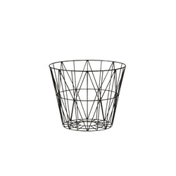 Wire Basket, Small, Black