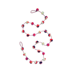 Pom Garland-Navy Red
