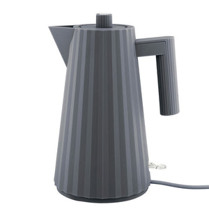 Plisse Electric Water Kettle, Grey