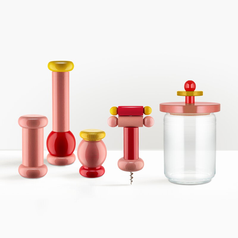 Sottsass Twergi Jar 75, Pink