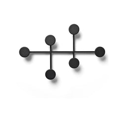 Afteroom Coat Hanger, Black-Hardware& - Hooks-Audo-vancouver special