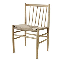 J80 Dining Chair, natural/oak