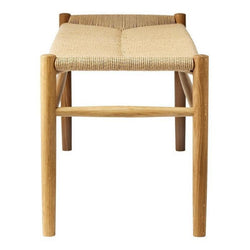 J83 Ottoman, Oak/Natural