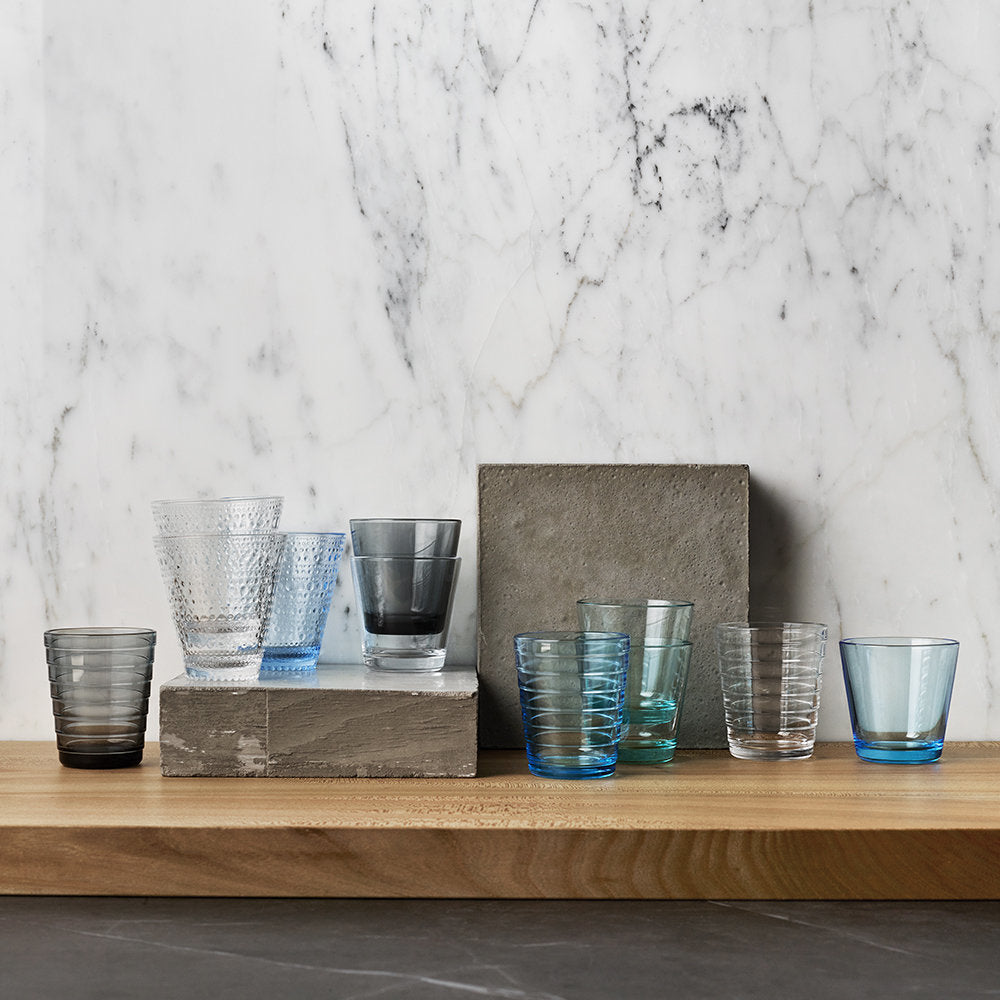 Kastehelmi Tumbler, 10 oz, Clear, Set of 2