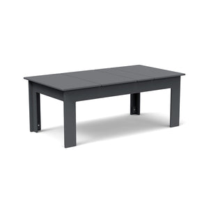 Lollygagger Cocktail Table, 42" Rectangle, Charcoal Grey