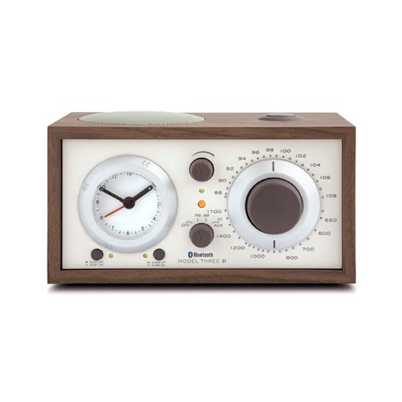 Model Three Radio, Bluetooth, Classic Walnut/Beige