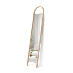 Bellwood Leaning Mirror, Natural