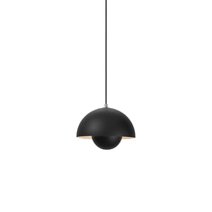 VP1 Flower Pot Pendant, Matte Black