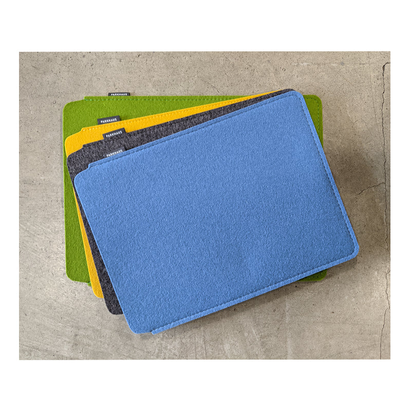 Felt laptop sleeve 13", taube blue