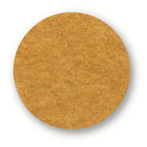 Felt placemat/coaster round, 42cm, safran