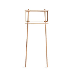 Töjbox Wardrobe (Small), White Pigmented Lacquered Oak