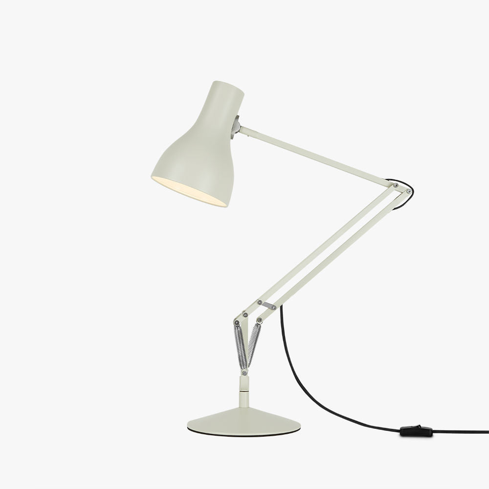 Type 75 Desk Lamp, Jasmine White, Table Base