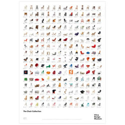 Vitra Design Museum Poster - VDM Chair Collection