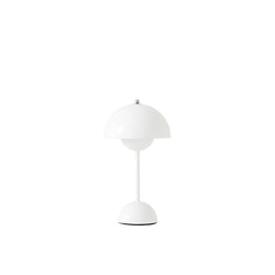 Flowerpot Portable Table Lamp VP9, White
